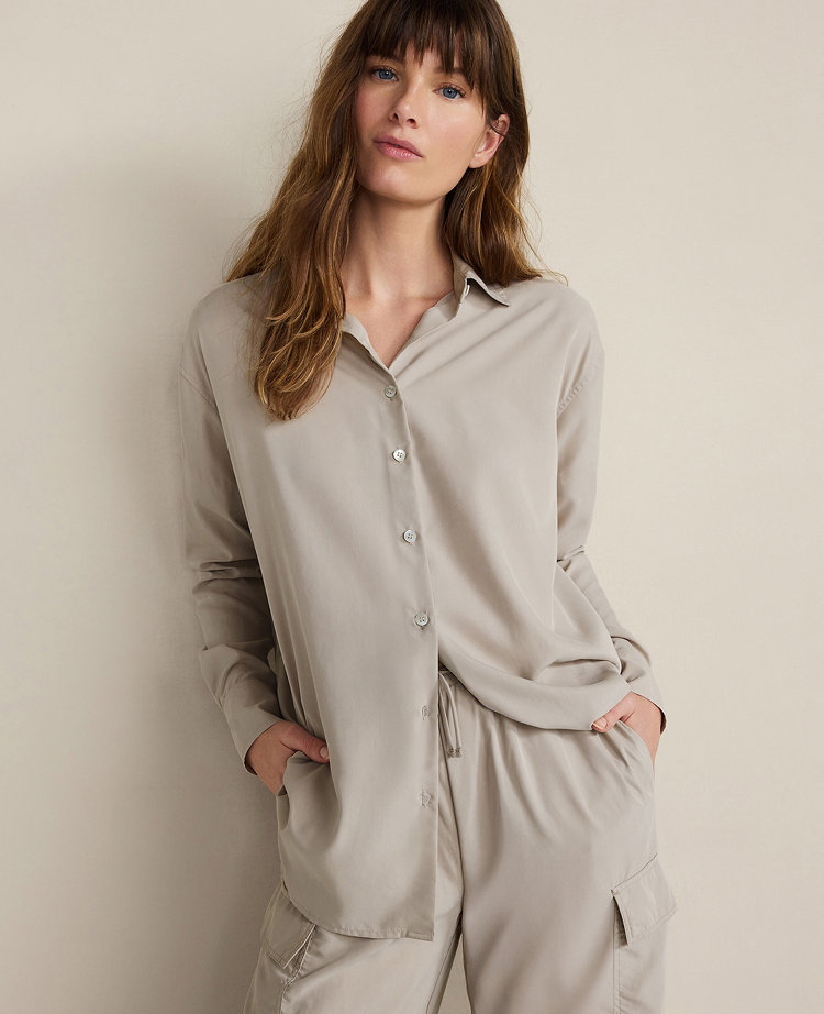 Haven Well Within The Daily Shirt in Drapey Modal