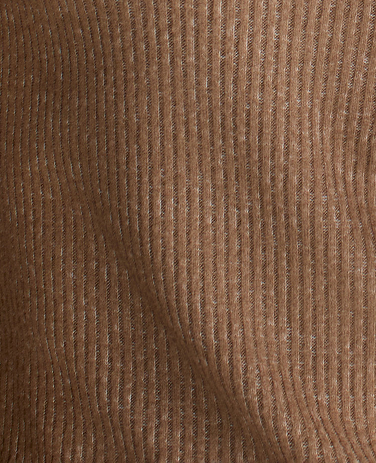 Ann Taylor Haven Well Within Brushed Rib Knit Tapered Pants In Brown