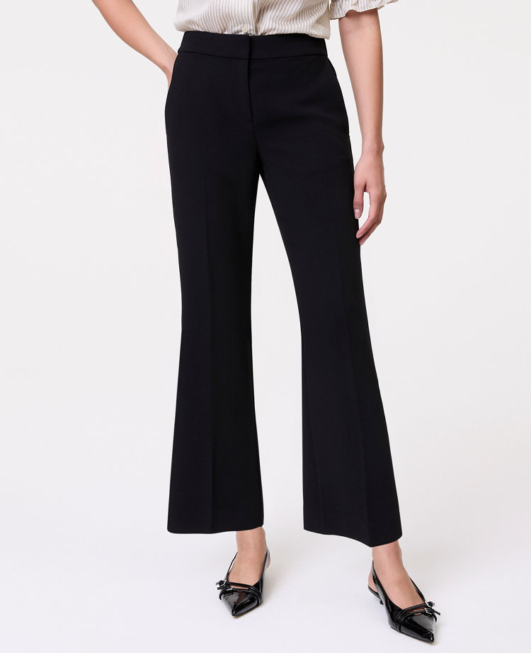 The Tall Relaxed Jayne Trouser in Textured Crepe
