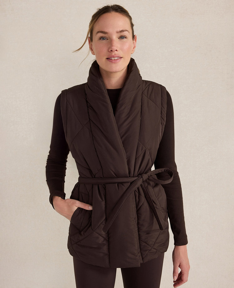 Haven Well Within Quilted Puffer Belted Vest
