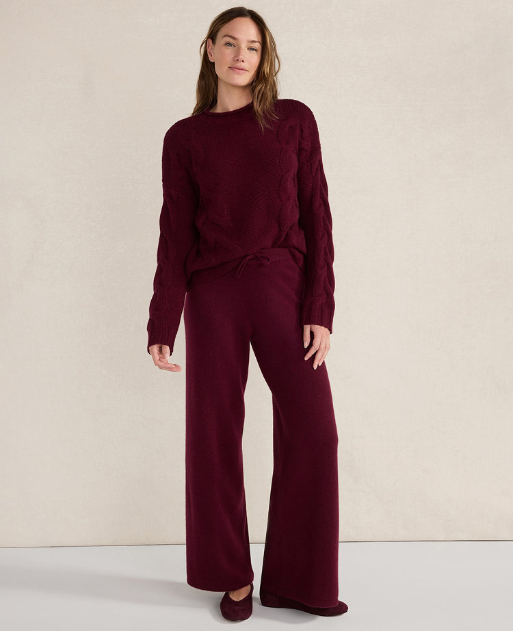 Haven Well Within Cashmere Cable Roll Neck Sweater