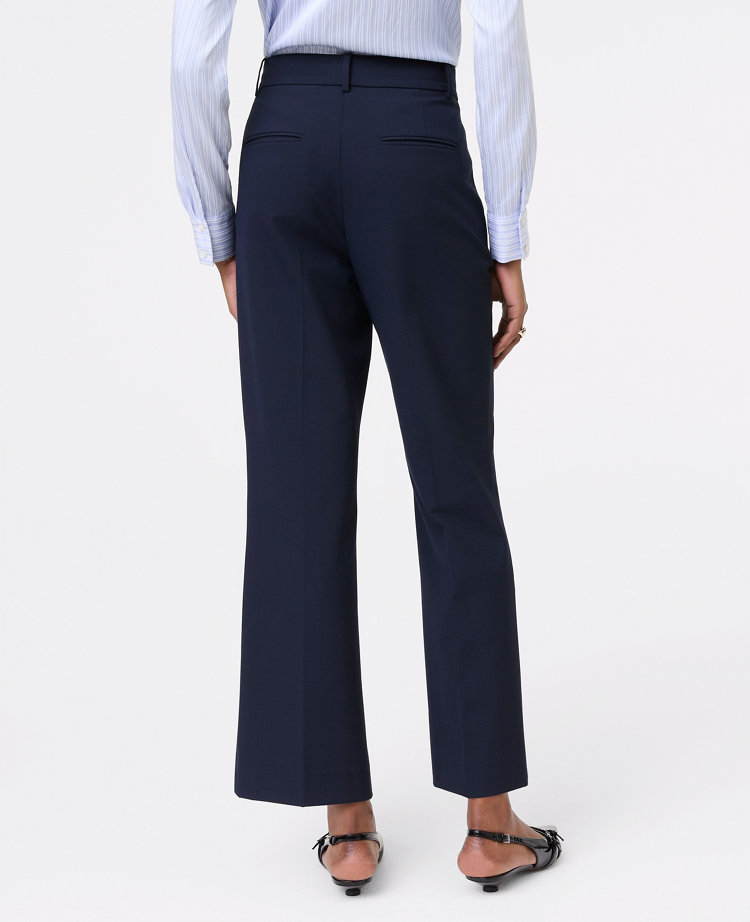 The Petite Flare Ankle Pant in Seasonless Stretch