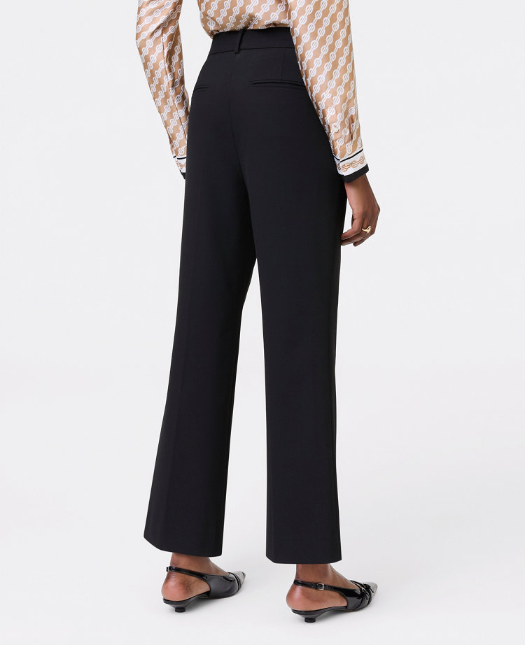 The Petite Flare Ankle Pant in Seasonless Stretch