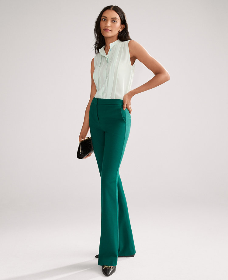 The Skinny Flare Trouser in Ponte