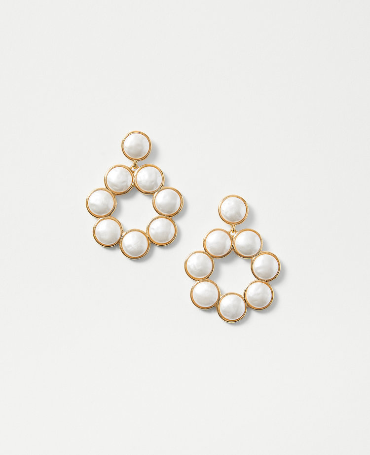 Circle Statement Earrings