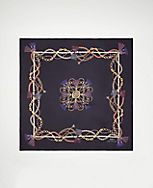 ECHO x Ann Taylor Tasseled Silk Square Scarf carousel Product Image 1