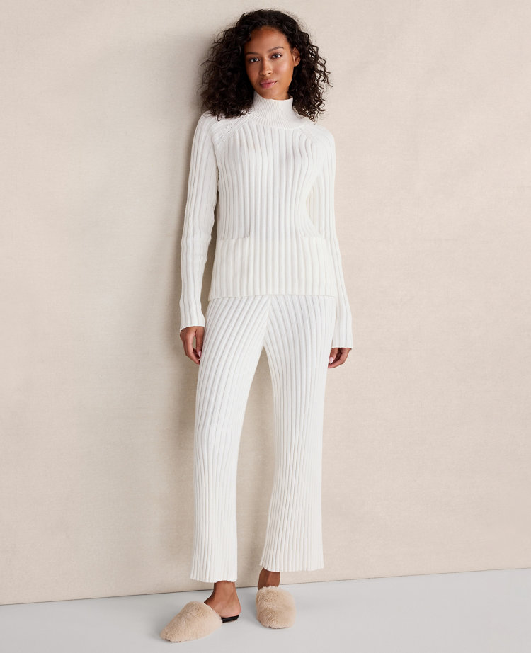 Haven Well Within Organic Cotton Rib Knit Turtleneck