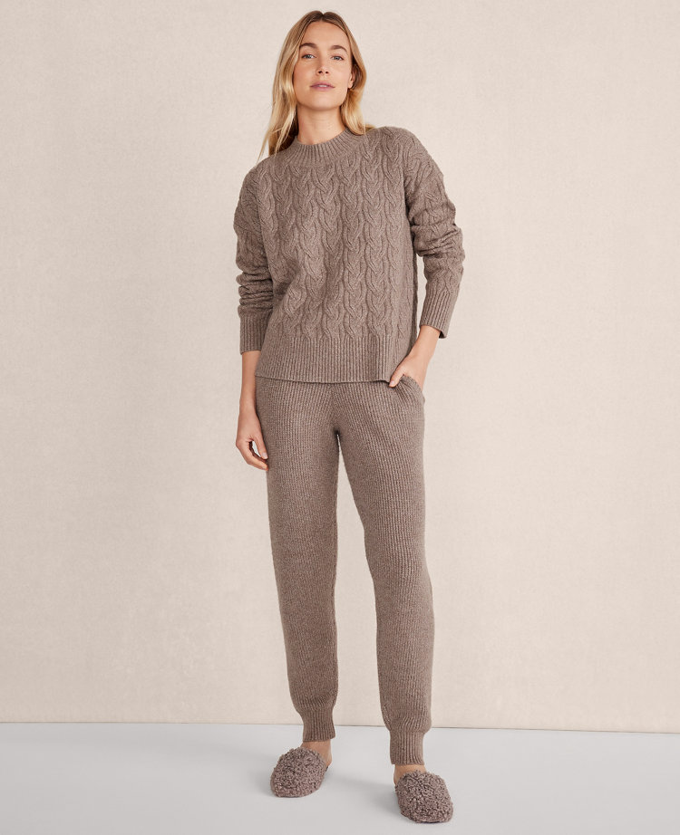 Haven Well Within Organic Cotton Blend Cable Sweater