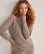 Haven Well Within Cashmere Radiating Cable Sweater carousel Product Image 1