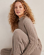 Haven Well Within Cashmere Radiating Cable Sweater carousel Product Image 3