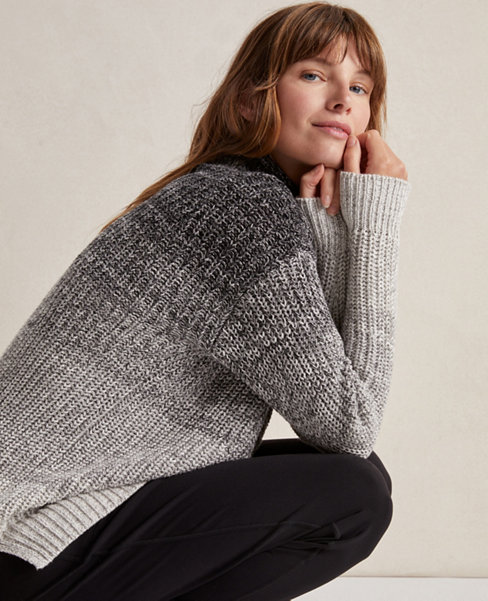 Haven Well Within Organic Cotton Blend Marled Roll Neck Sweater
