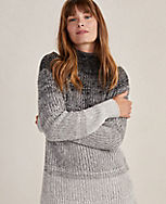 Haven Well Within Organic Cotton Blend Marled Roll Neck Sweater carousel Product Image 3