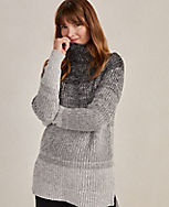 Haven Well Within Organic Cotton Blend Marled Roll Neck Sweater carousel Product Image 4