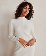 Haven Well Within Organic Cotton Mixed Rib Mock Neck Sweater carousel Product Image 4