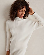 Haven Well Within Organic Cotton Mixed Rib Mock Neck Sweater carousel Product Image 5