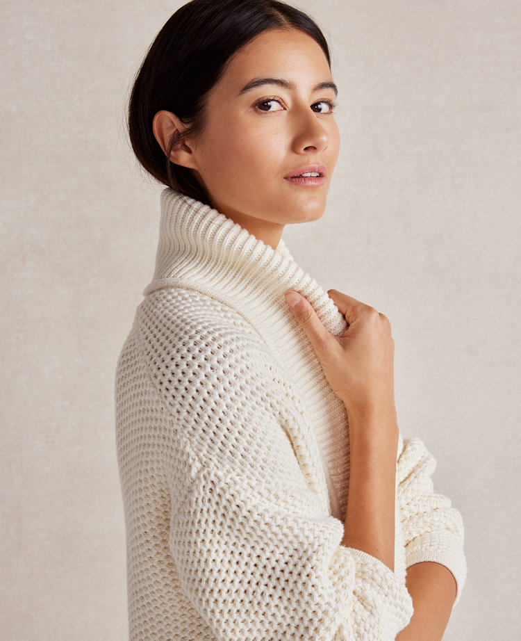 Haven Well Within Cashmere Shawl Collar Sweater