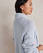 Haven Well Within Organic Cotton Honeycomb Shawl Cardigan carousel Product Image 2