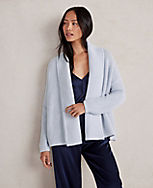 Haven Well Within Organic Cotton Honeycomb Shawl Cardigan carousel Product Image 3
