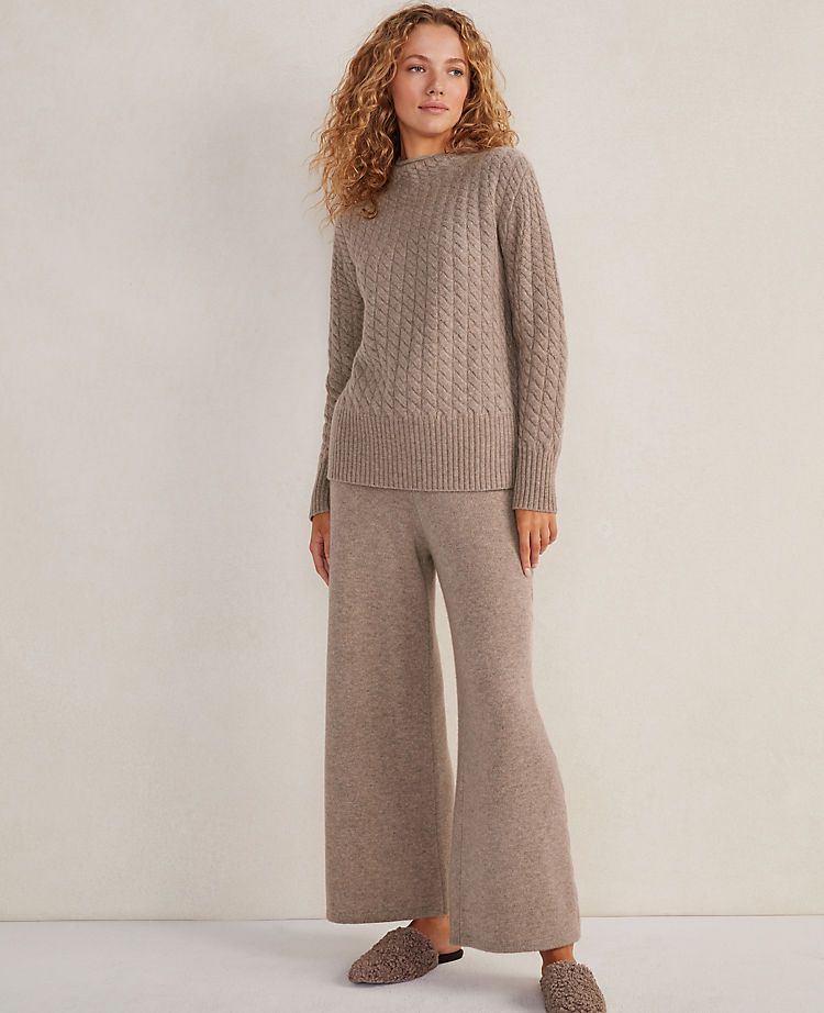 Haven Well Within Cashmere Wide Leg Pants