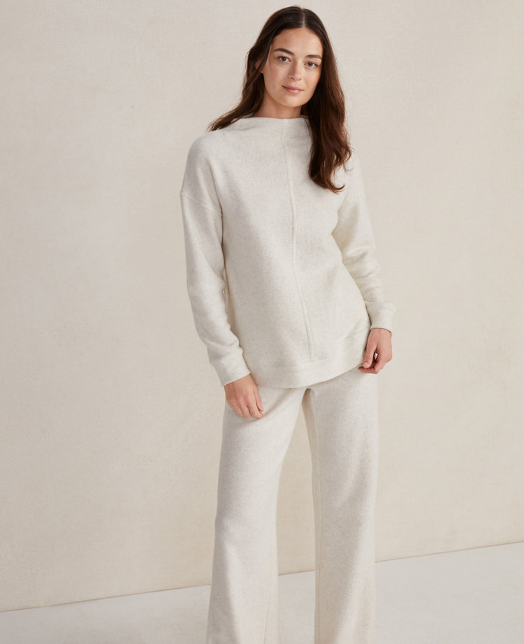 Haven Well Within Comfort Fleece Funnel Neck Pullover