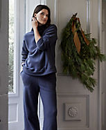 Haven Well Within Comfort Fleece Funnel Neck Pullover carousel Product Image 3