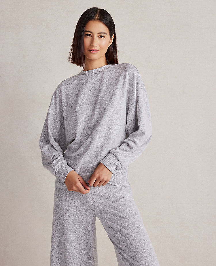 Haven Well Within Sweater Knit Crew Neck Top