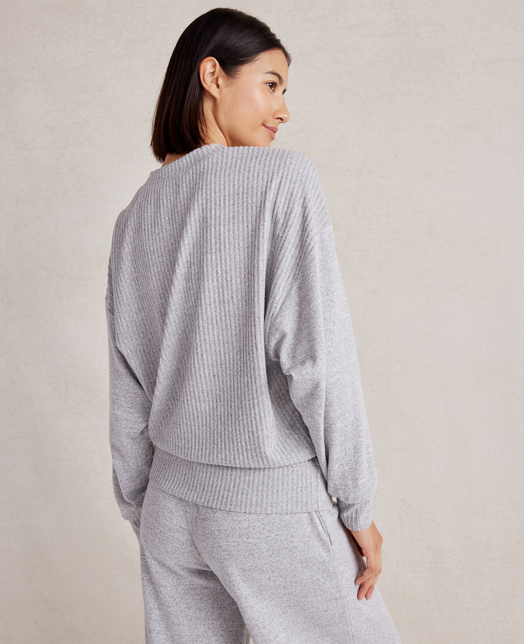 Haven Well Within Sweater Knit Crew Neck Top