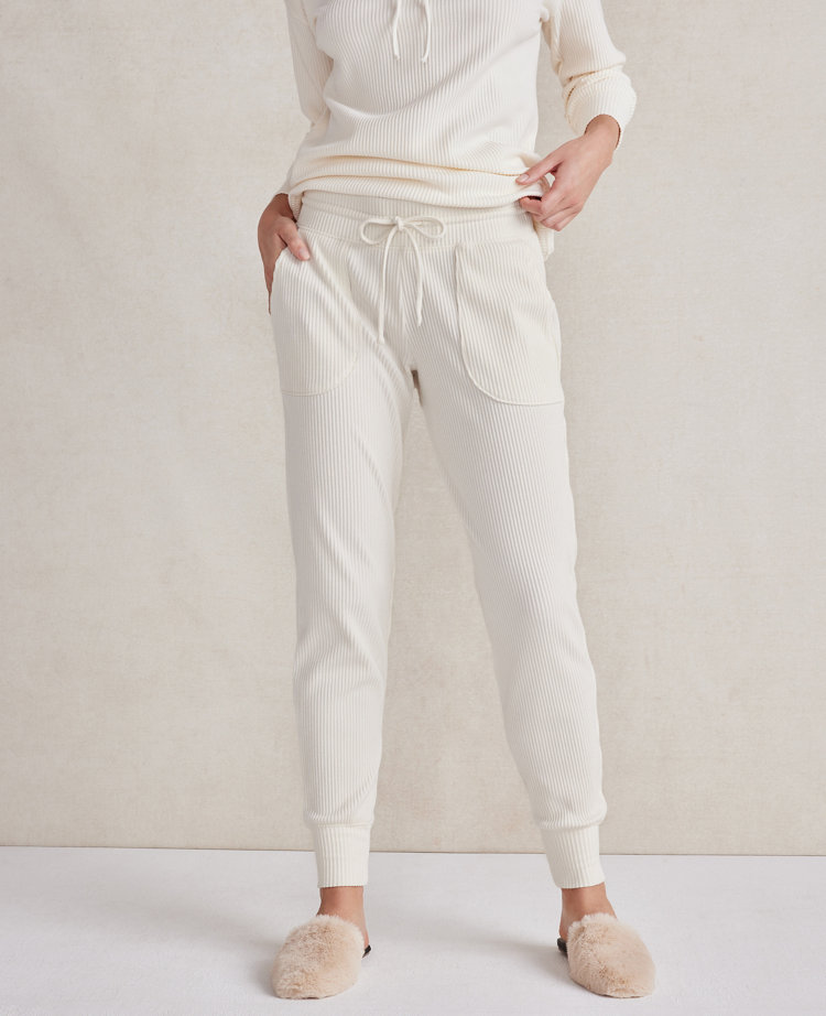 Women's ribbed jogger online pants