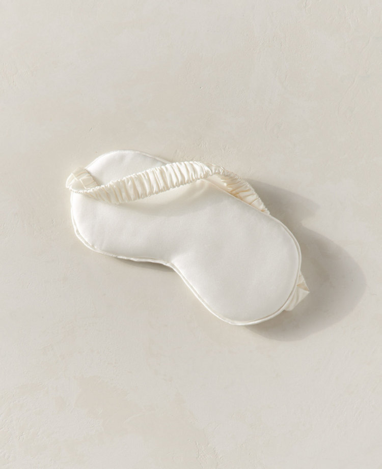 Haven Well Within Washable Silk Eye Mask - Ivory
