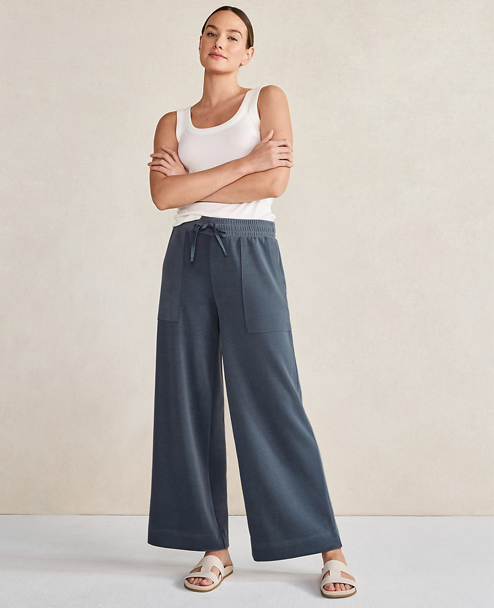Haven Well Within Balance Double-Knit Wide Leg Pants