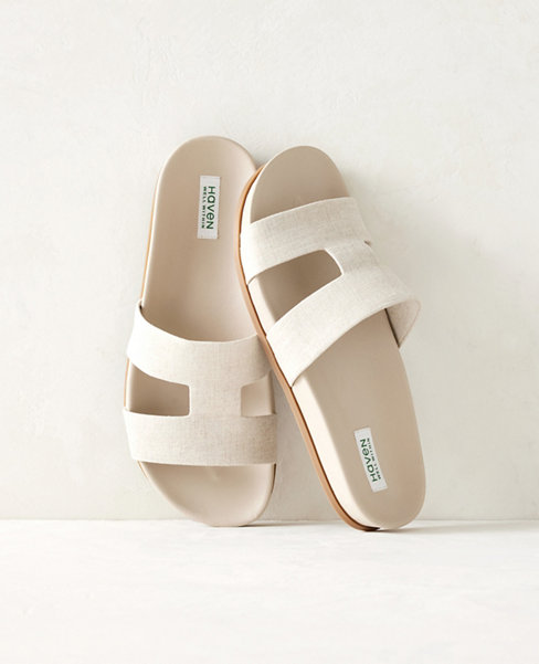 Haven Well Within Linen Cutout Slides