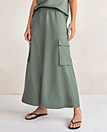 Haven Well Within Drapey Twill Cargo Culottes carousel Product Image 1