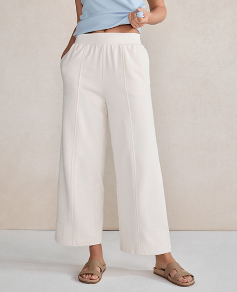 Ann Taylor Haven Well Within Organic Cotton Terry Pants