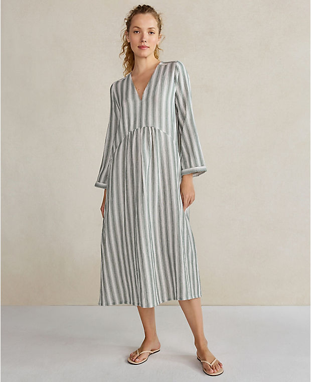 Haven Well Within Organic Cotton Gauze Caftan