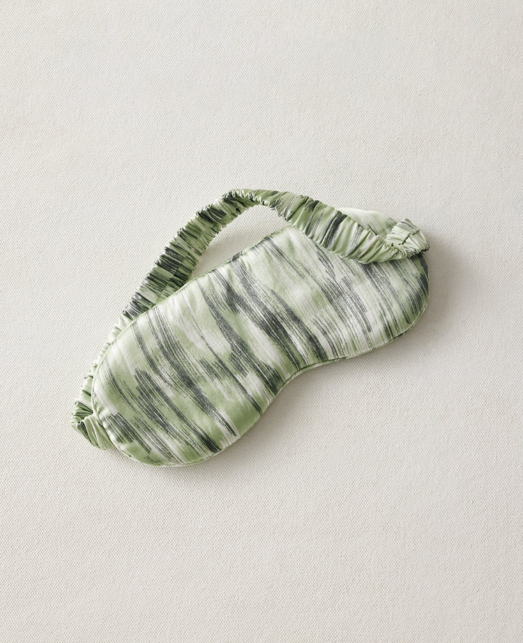 Haven Well Within Tulum Print Washable Silk Eye Mask