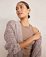 Haven Well Within Marled Knit Cocoon Cardigan carousel Product Image 2