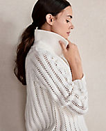 Haven Well Within Open Stitch Johnny Collar Sweater carousel Product Image 3
