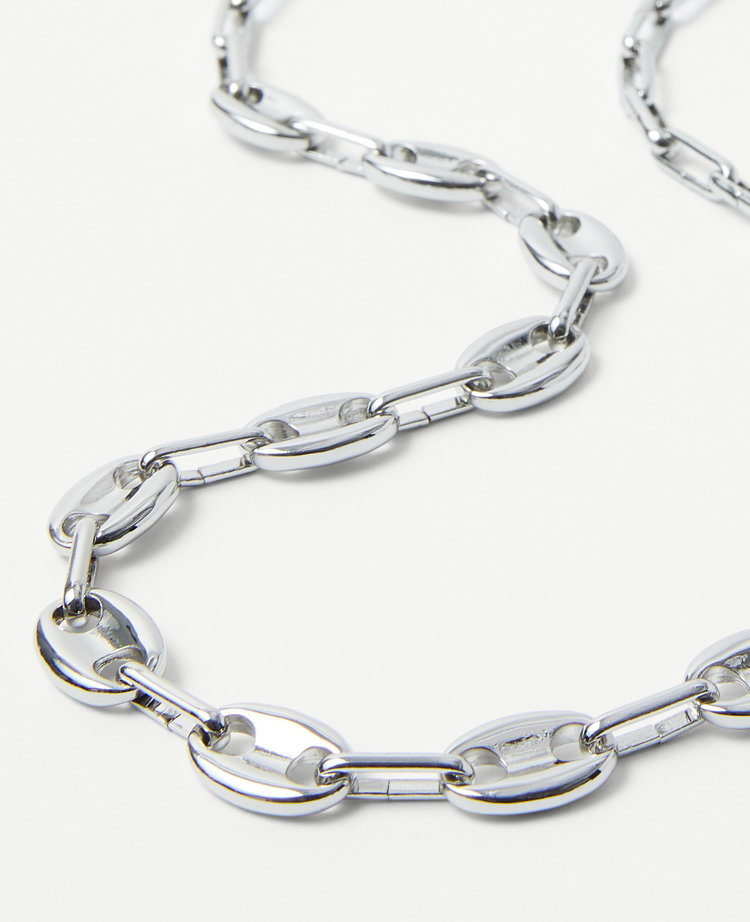 Oval Chain Link Necklace