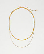 Layered Chain Necklace carousel Product Image 1