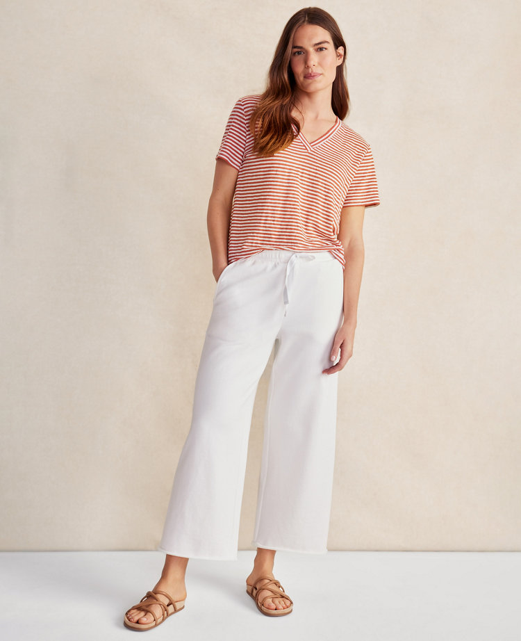Haven Well Within Organic Cotton Lofty Terry Wide Leg Pants