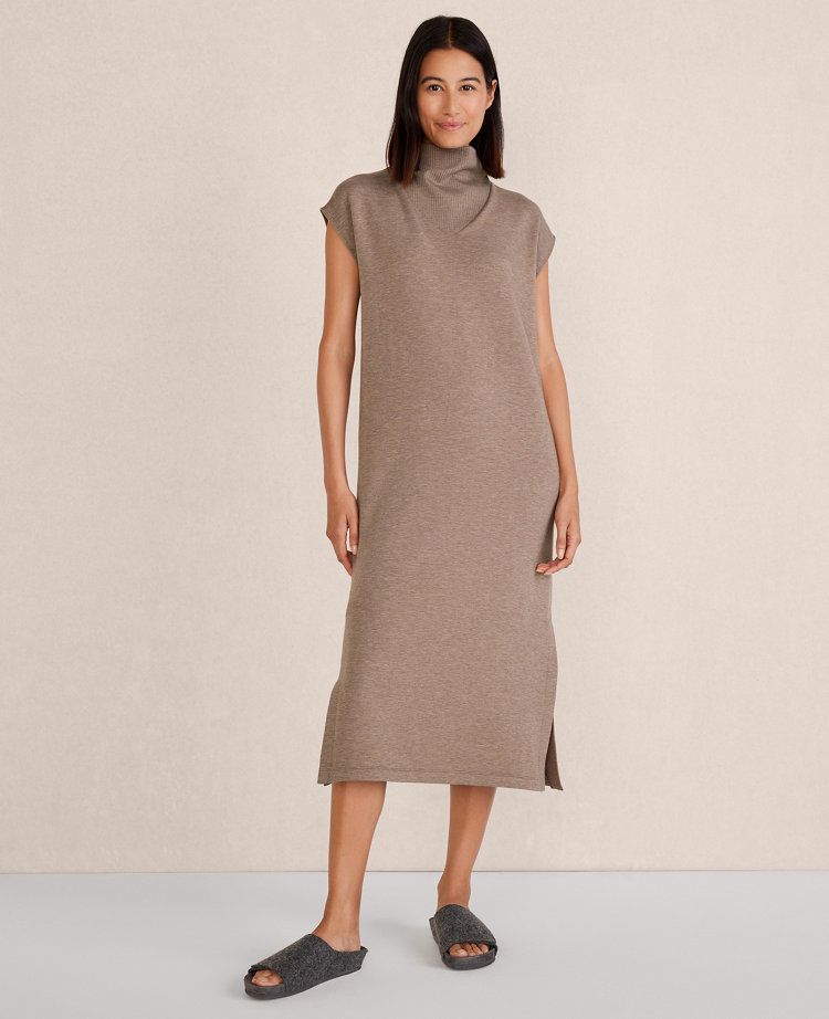 Haven Well Within Tencel Fleece Cowl Neck Dress