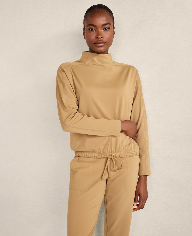 Haven Well Within Balance Funnel Neck Top