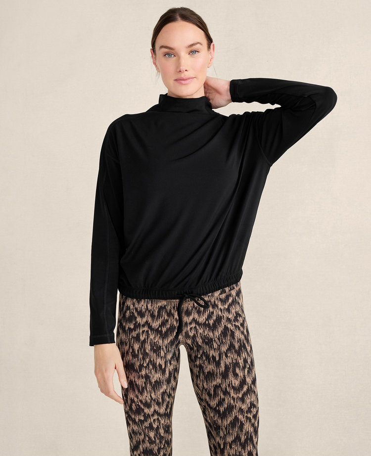 Haven Well Within Balance Funnel Neck Top