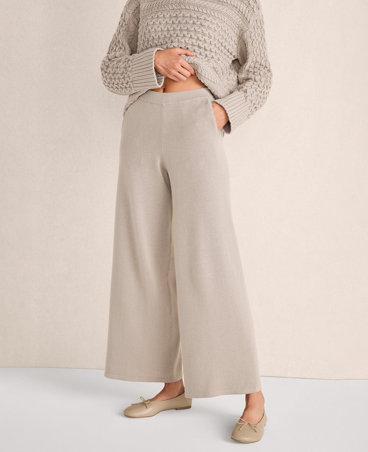 Haven Well Within Organic Cotton Wide Leg Pants