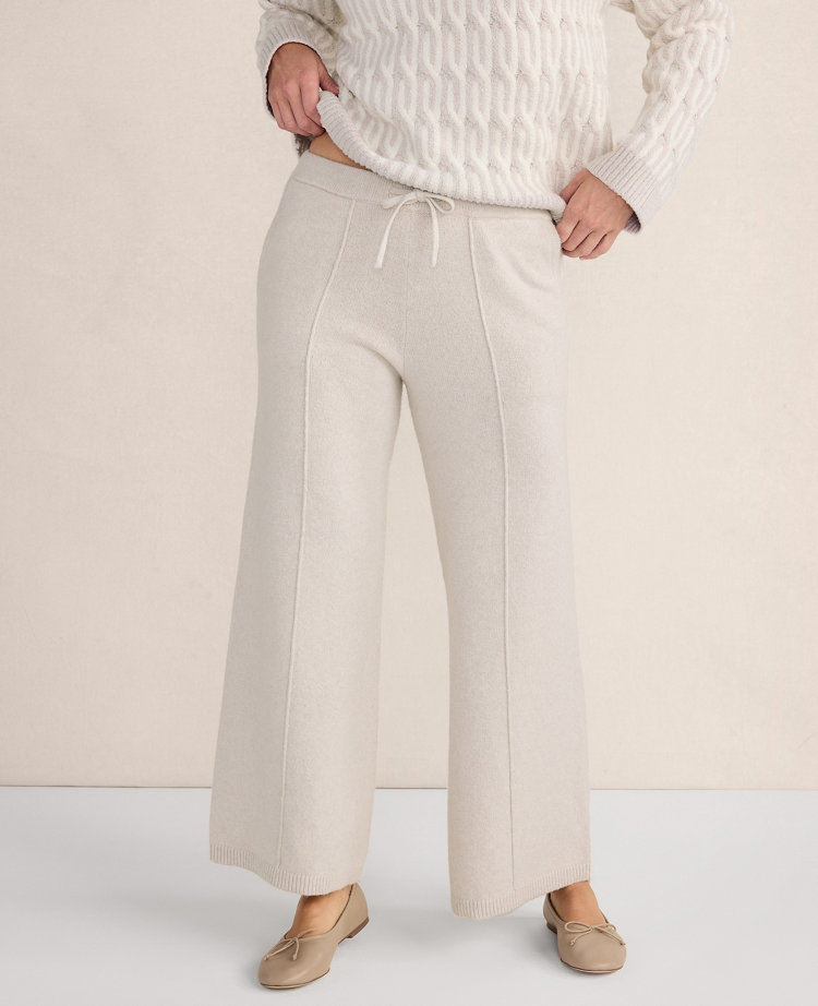 Haven Well Within Organic Cotton Pintuck Wide Leg Pants