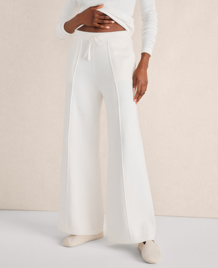 Haven Well Within Organic Cotton Pintuck Wide Leg Pants