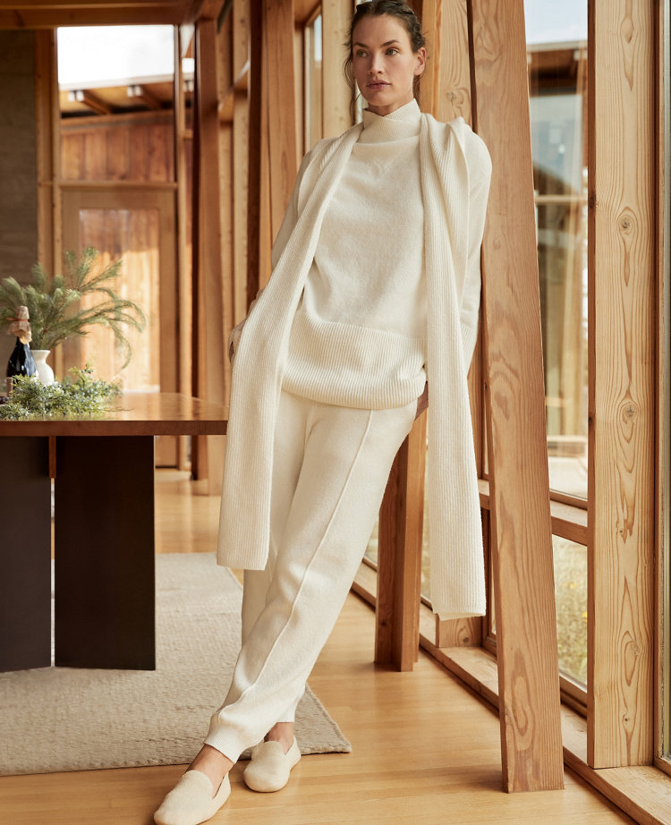 Haven Well Within Organic Cotton Pintuck Joggers