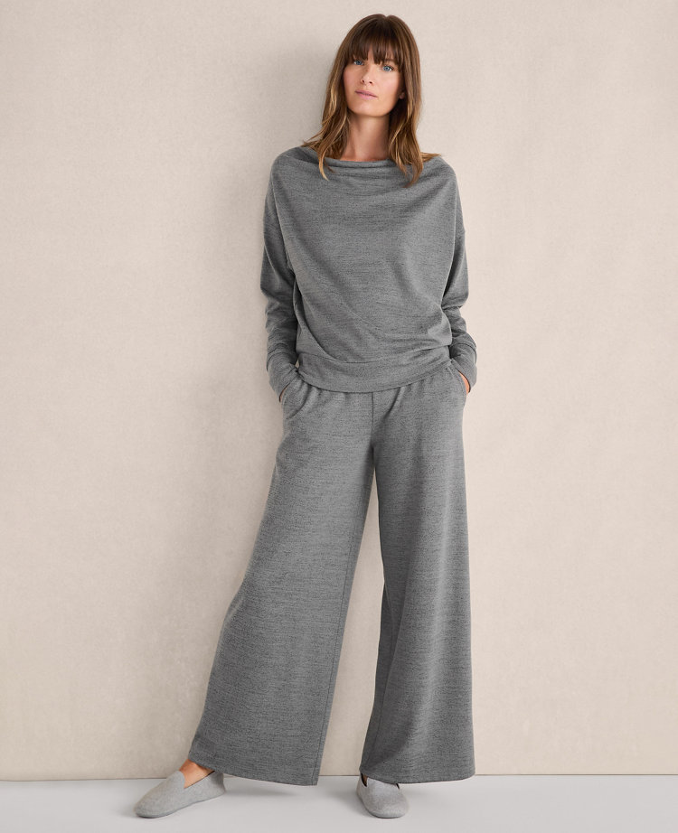 Haven Well Within Sweater Knit Drawstring Wide Leg Pants