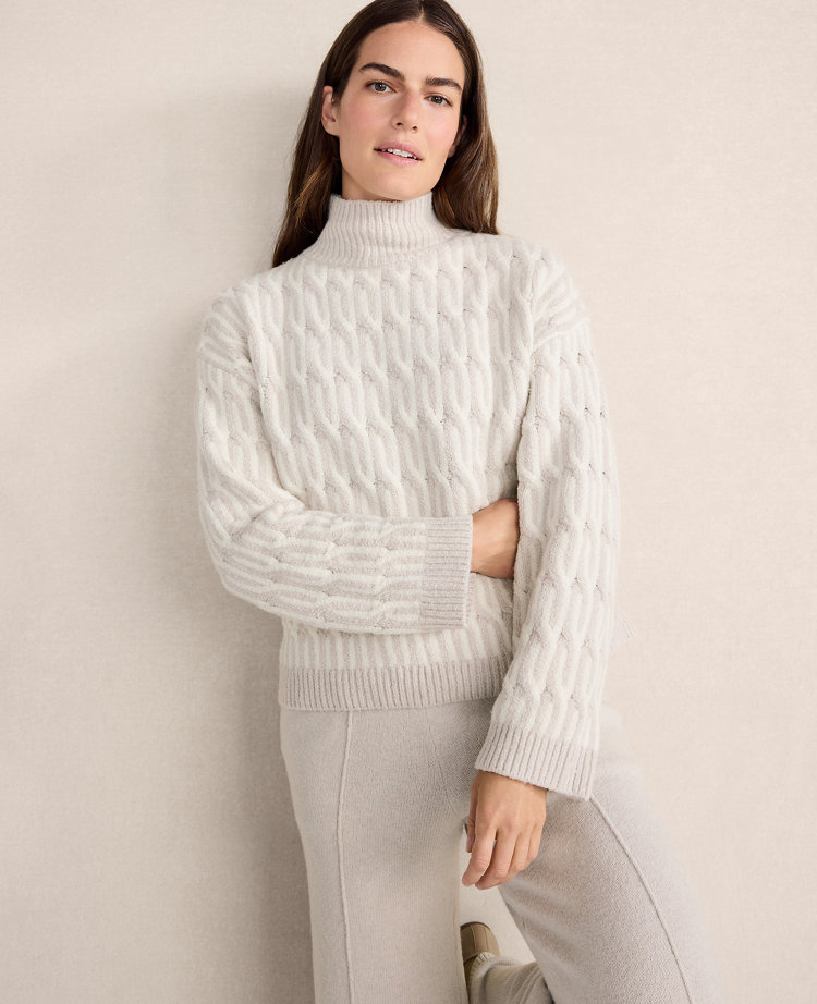 Haven Well Within Organic Cotton Jacquard Sweater