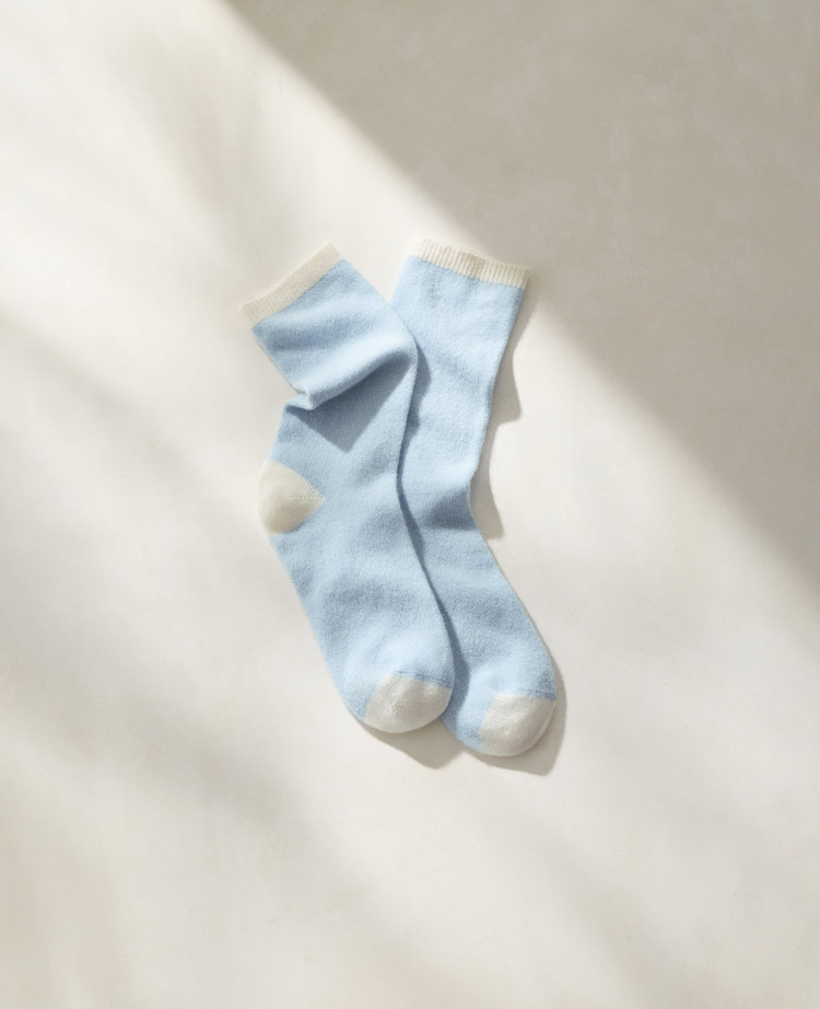 Haven Well Within Cashmere Colorblock Socks carousel Product Image 1